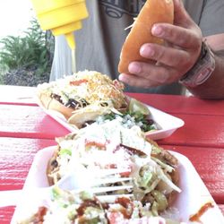 Taqueria Mejia - All the food