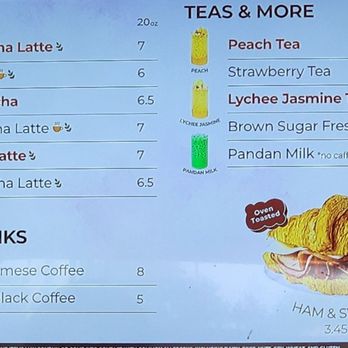 Da Vien Coffee - as of 7/20/25 - Desserts Near Me - Westminster, California