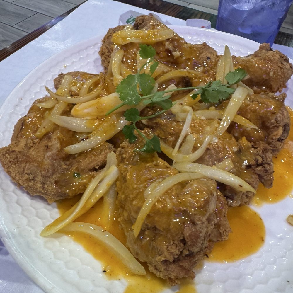 Oc A Chay - Chicken wings with salted egg yolks - Vietnamese Near Me - San Gabriel, California Oc A Chay - Chicken wings with salted egg yolks - Vietnamese Near Me - San Gabriel, California
