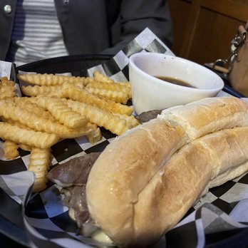 Grand Junction Bar & Grill - French dip with fries - Sports Bars Near Me - West Des Moines, Iowa Grand Junction Bar & Grill - French dip with fries - Sports Bars Near Me - West Des Moines, Iowa