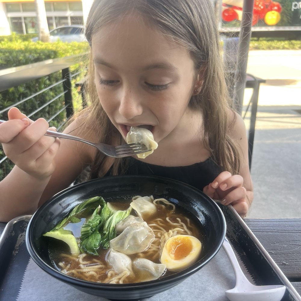 Mushroom dumpling ramen Mushroom dumpling ramen