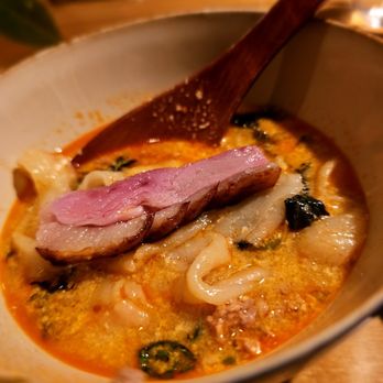 Kiko - One bowl of the $72 Half Duck Nabe - New American Near Me - New York, New York Kiko - One bowl of the $72 Half Duck Nabe - New American Near Me - New York, New York