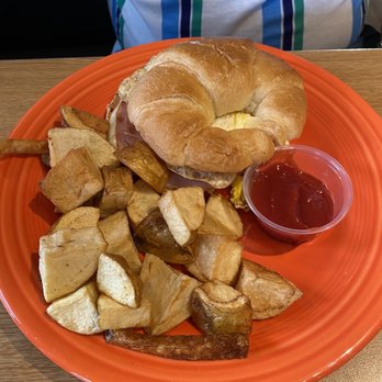 Charlotte’s Cafe - Crossaint breakfast sandwich - Breakfast & Brunch Near Me - Berkeley Springs, West Virginia Charlotte’s Cafe - Crossaint breakfast sandwich - Breakfast & Brunch Near Me - Berkeley Springs, West Virginia