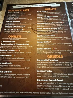 Menu photo 2 Asiago's Skillet Fort Walton Beach, FL