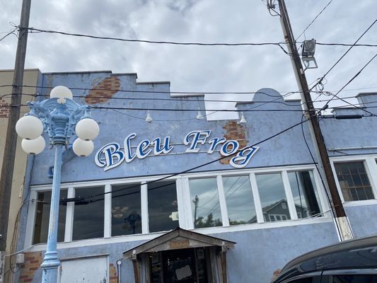 Bleu Frog by null