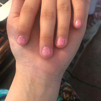 Nail Spa @ Valley - Cute and simple glitter pink for my little girl! - Nail Technicians Near Me - Rosemead, California Nail Spa @ Valley - Cute and simple glitter pink for my little girl! - Nail Technicians Near Me - Rosemead, California