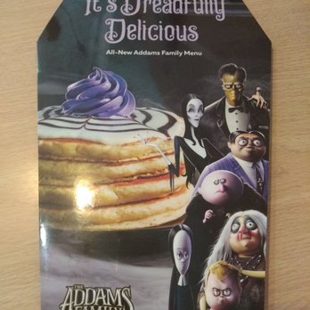 IHOP - The Halloween Children's Addams Family memu - Breakfast & Brunch Near Me - Tacoma, Washington