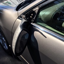 Driver broke my side mirror. They've been unresponsive and won't take responsibility. Driver broke my side mirror. They've been unresponsive and won't take responsibility.