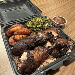 Cutter's Jamaican Restaurant - Jerk Chicken Meal