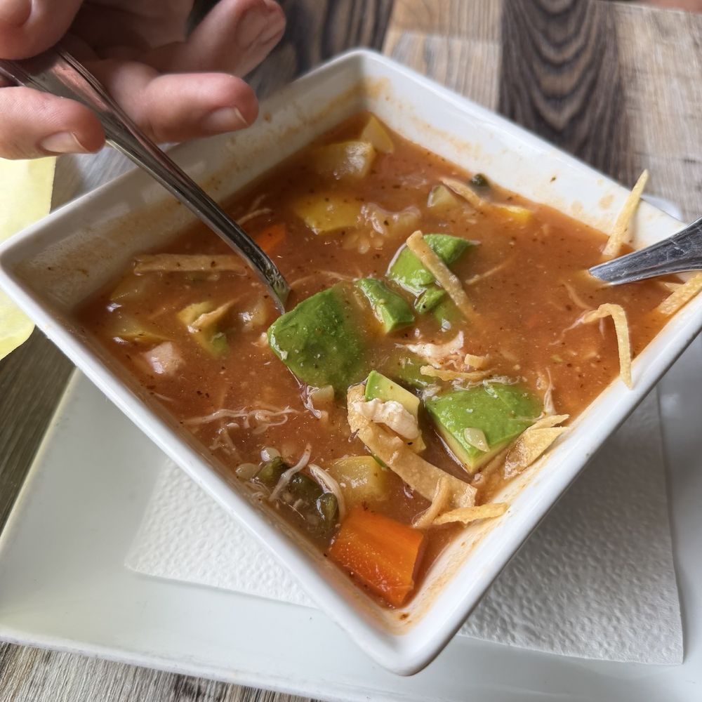 Salsa Verdes - Chicken tortilla soup - Mexican Near Me - Palos Verdes Estates, California Salsa Verdes - Chicken tortilla soup - Mexican Near Me - Palos Verdes Estates, California