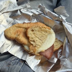 Aroma Joe's - Ham egg cheese croissant