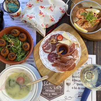 Tascantiga - Cod balls, prawn in tomato and lemon soup, charcuterie board - Portuguese Near Me - Sintra, 11 Tascantiga - Cod balls, prawn in tomato and lemon soup, charcuterie board - Portuguese Near Me - Sintra, 11