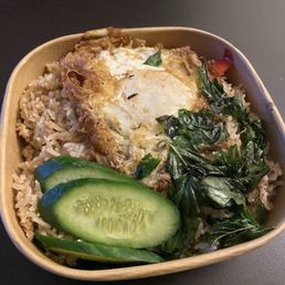Chicken Kaphrao (Basil) Fried Rice