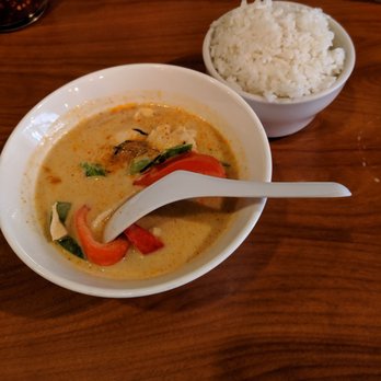 SaiMai Thai Restaurant - Panang curry which comes with white rice - Thai Near Me - Chicago, Illinois SaiMai Thai Restaurant - Panang curry which comes with white rice - Thai Near Me - Chicago, Illinois