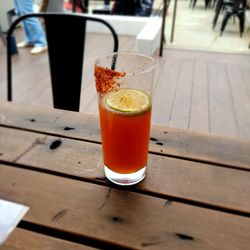 Canyon Club Brewery - Michelada with tajin! Very quaffable!