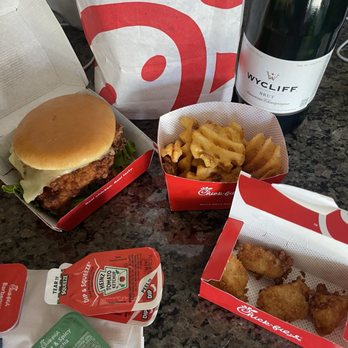 Chick-fil-A - Yum Yum - Spicy Chicken Deluxe , 5 piece nugget, small waffle fry, ... Wycliff Sold Elsewhere! Let's eat - Fast Food Near Me - Irving, Texas Chick-fil-A - Yum Yum - Spicy Chicken Deluxe , 5 piece nugget, small waffle fry, ... Wycliff Sold Elsewhere! Let's eat - Fast Food Near Me - Irving, Texas