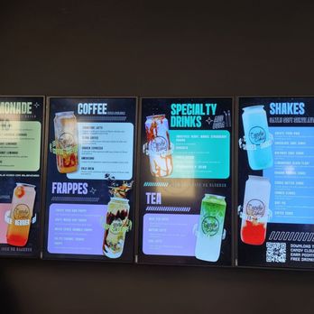 Candy Cloud - Menu board - Coffee & Tea Near Me - Willoughby, Ohio
