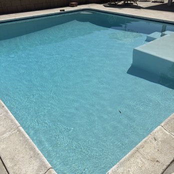 Blue Whale Pools - This is our finished pool with the Baja deck that was added on. - Pool & Hot Tub Service Near Me - Ontario, California Blue Whale Pools - This is our finished pool with the Baja deck that was added on. - Pool & Hot Tub Service Near Me - Ontario, California