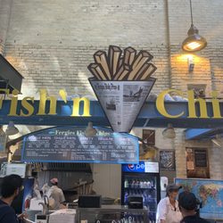Fergies Fish N Chips & Seafood Market - Location in forks market