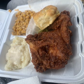 Mike's Chicken - Breast, wing combo with mashed potatoes and corn. My best friend licked her fingers after every bite!! - Chicken Shop Near Me - Dallas, Texas Mike's Chicken - Breast, wing combo with mashed potatoes and corn. My best friend licked her fingers after every bite!! - Chicken Shop Near Me - Dallas, Texas