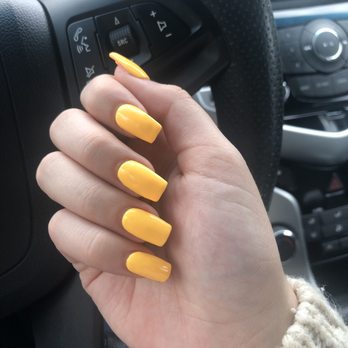 Allure Nails & Spa - Acrylic Nails Coffin Yellow - Nail Salons Near Me - Petaluma, California Allure Nails & Spa - Acrylic Nails Coffin Yellow - Nail Salons Near Me - Petaluma, California