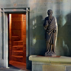 Wiesenkirche oder St. Maria zur Wiese - Treppenaufgang zum Turm