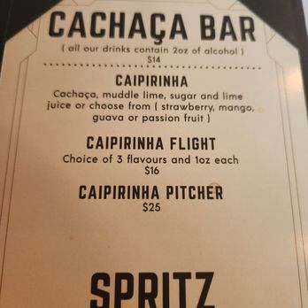 Rio Brazilian Steakhouse - Caipirinha Flight - to test... - Brazilian Near Me - Coquitlam, British Columbia Rio Brazilian Steakhouse - Caipirinha Flight - to test... - Brazilian Near Me - Coquitlam, British Columbia