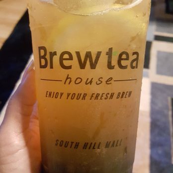 Brewtea House - Golden Pineapple Green Tea - Coffee & Tea Near Me - Puyallup, Washington