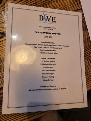 Menu photo 7 Dive - Southern Coastal Kitchen Canton, GA