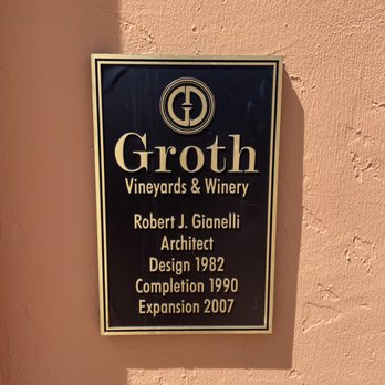 Groth Vineyards & Winery - Wine Tasting Room Near Me - Oakville, California Groth Vineyards & Winery - Wine Tasting Room Near Me - Oakville, California
