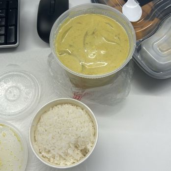 Siam Station - Yellow Curry W/Rice - Thai Near Me - Irvine, California