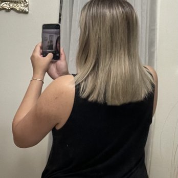 Beauty Box Salon - Next day hair. Highlights blended into my old grown-out balayage. - Hair Salons Near Me - Portland, Oregon Beauty Box Salon - Next day hair. Highlights blended into my old grown-out balayage. - Hair Salons Near Me - Portland, Oregon