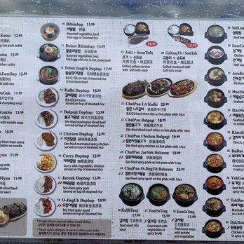Sung Won - Menu - Korean Near Me - Unionville, Ontario