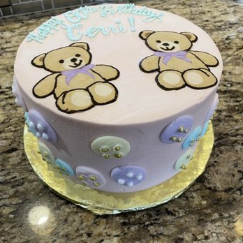 Sara's Sweets Bakery - 80th birthday cake - teddy bears and sewing theme - Bakeries Near Me - Grand Rapids, Michigan Sara's Sweets Bakery - 80th birthday cake - teddy bears and sewing theme - Bakeries Near Me - Grand Rapids, Michigan