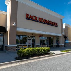 Rack Room Shoes - Tight Shot of Exterior Building/Store (Including Logo)