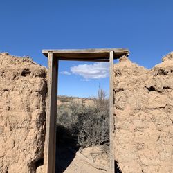 Sevilleta National Wildlife Refuge - Ruins on the game reserve side of Sevilleta
