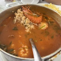 O Valentim - Clams. Shrimp and rice