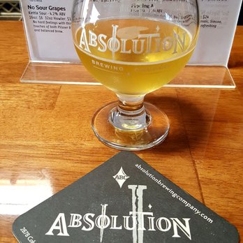 Absolution Brewing Company - Purgatory Hefeweizen 4.8% ABV (08/04/19). #Torrance #CraftBeer #DrinkPic #DrinkPorn - Breweries Near Me - Torrance, California