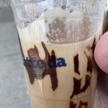 Latte Da - Cherry Garcia Latte - Very Good! - Coffee & Tea Near Me - Brooklyn, New York