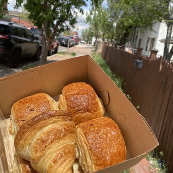 Noisette Restaurant & Bakery - Croissant to go. They reheat so well! - French Near Me - Denver, Colorado Noisette Restaurant & Bakery - Croissant to go. They reheat so well! - French Near Me - Denver, Colorado
