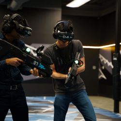 Zero Latency VR - Teamwork makes the dream work at Zero Latency VR video arcade...