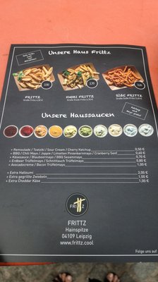 Menu photo 2 Frittz Leipzig, SN