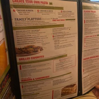 Johnny Carino's - Menu items - Italian Near Me - Lexington, Kentucky Johnny Carino's - Menu items - Italian Near Me - Lexington, Kentucky