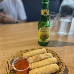 Thai Thai Restaurant - Vegan egg rolls with sweet chilli sauce