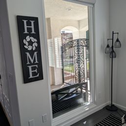Entryway window Entryway window