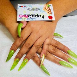 Marble nails by Jackie