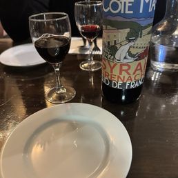 Bottle of Syrah Excellent Choice for Thai Food