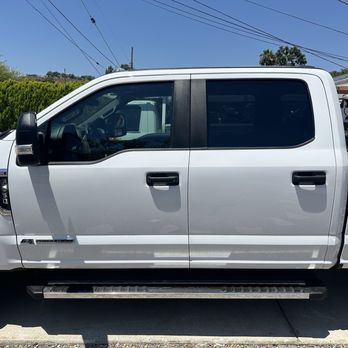 Almighty Tint Realm - Tinted Ford F350 - Car Window Tinting Near Me - San Diego, California