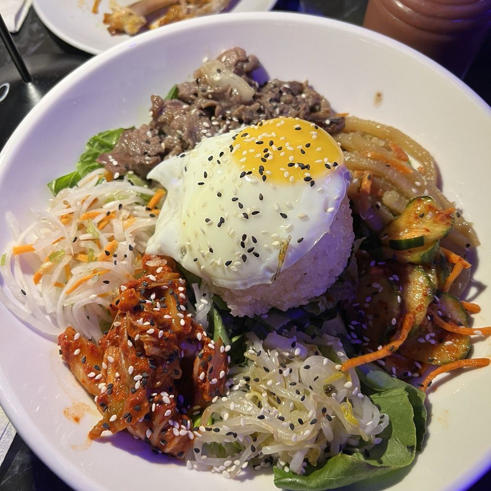 Juche St Paul - juche bi bim bop with crispy rice - Korean Near Me - Saint Paul, Minnesota Juche St Paul - juche bi bim bop with crispy rice - Korean Near Me - Saint Paul, Minnesota