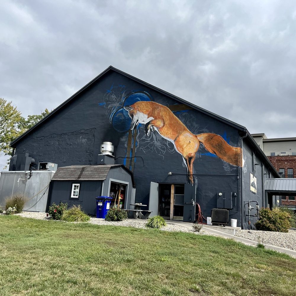 Foxes Trail - Fox mural on the back side - Bars Near Me - Kokomo, Indiana Foxes Trail - Fox mural on the back side - Bars Near Me - Kokomo, Indiana